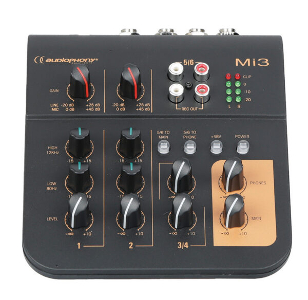 table de mixage mi3 audiophony